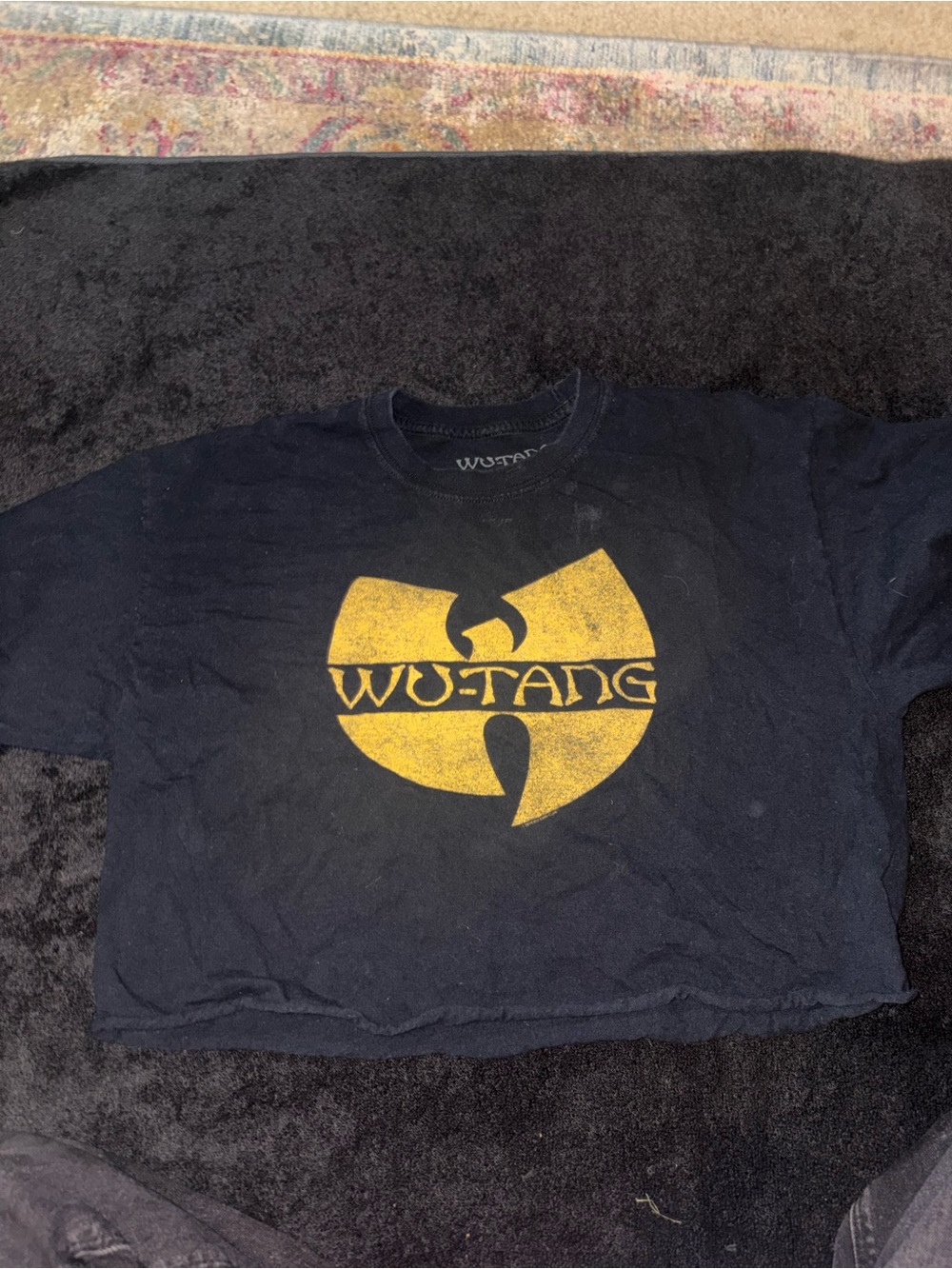 Wu Tang Clan Crop Tee T Shirt Vintage 90s Medium